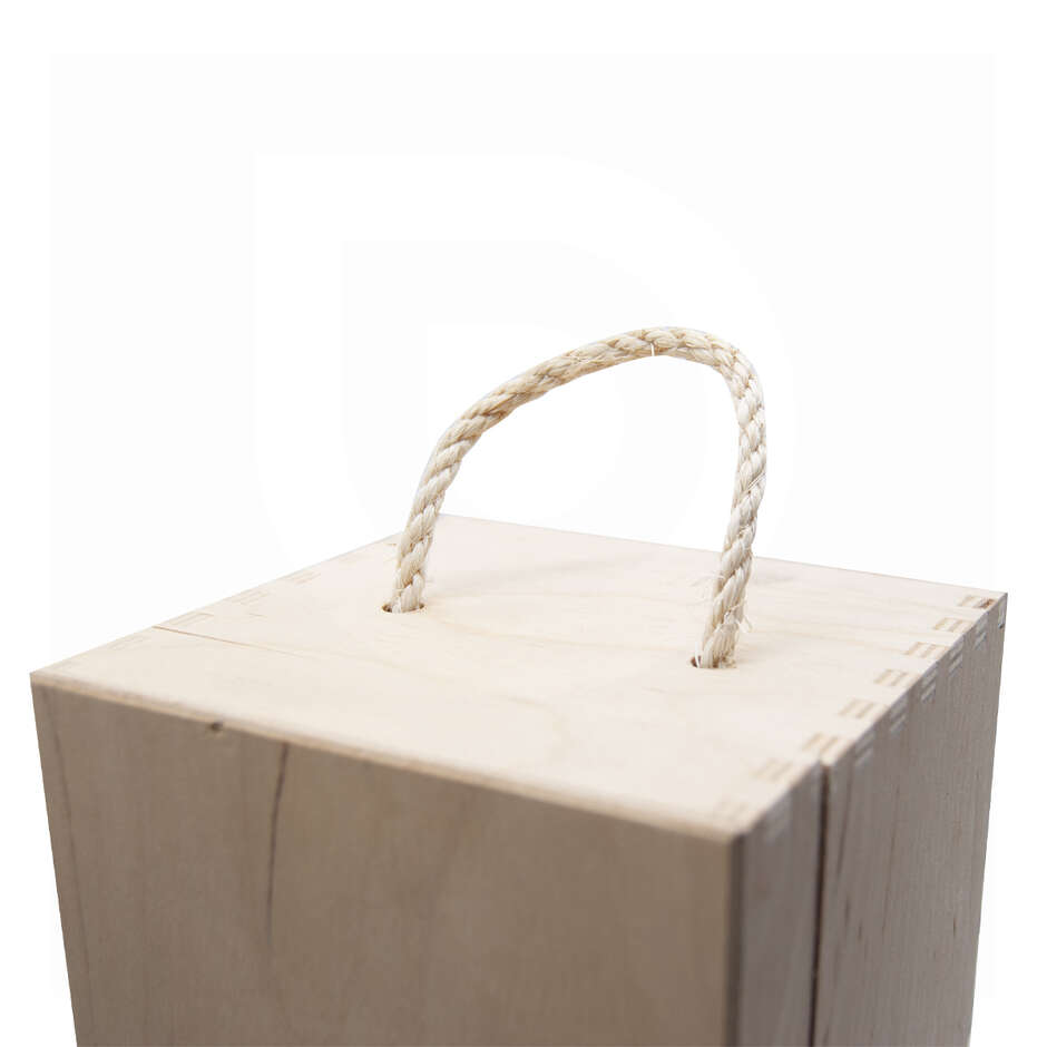 Boîte en bois pour bouteille Magnum 1,5 L (1 pièce)